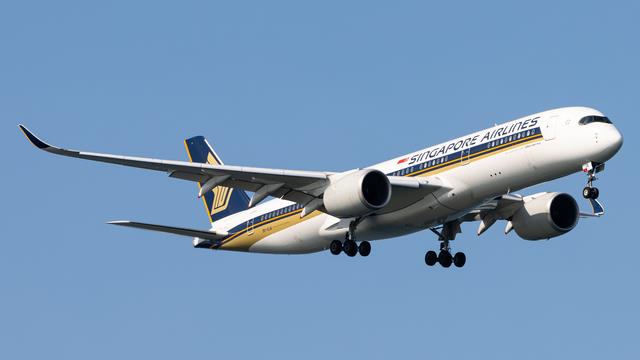 9V-SJA:Airbus A350:Singapore Airlines